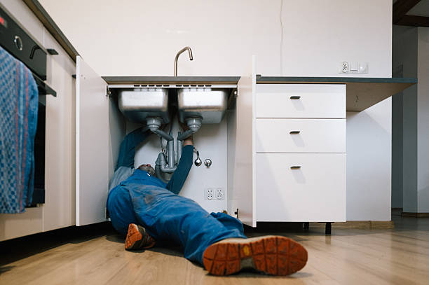 Professional Drain Cleaning technician working in Bancroft, WV